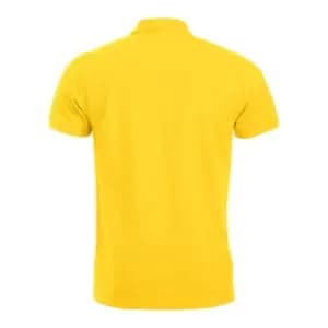 Image of Clique Mens Manhattan Polo Shirt (L) (Lemon)