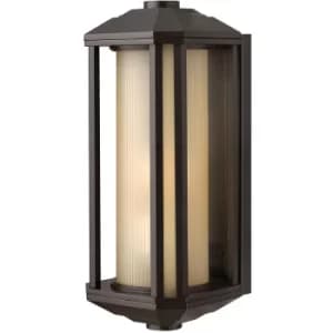 Image of Lanterne murale Castelle Bronze