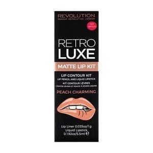 Image of Makeup Revolution Retro Luxe Kits Matte Peach Charming Pink