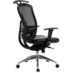 Image of Freedom High Back Mesh Exec Armchair With Coat Hanger BK 50317ET