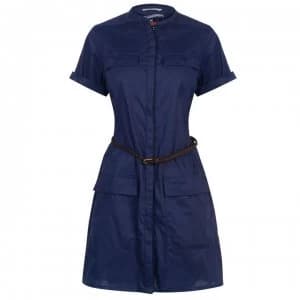 Image of Craghoppers Noslife Symore Shirt Dress Ladies - Night Blue