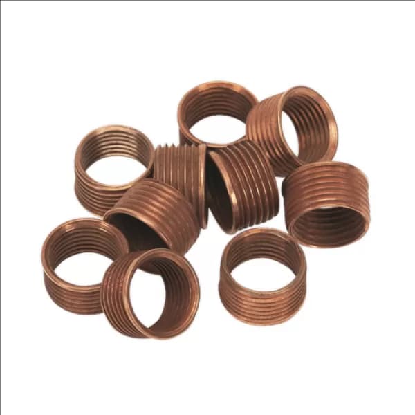 Image of Genuine SEALEY VS301.9 Thread Insert M14 x 1.25mm 9.4mm for VS301 Pack of 10