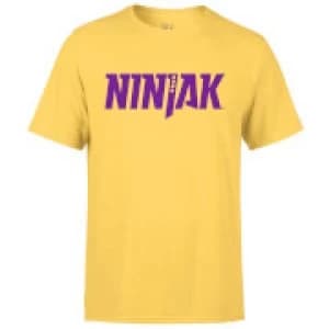 Image of Valiant Comics Ninjak Logo T-Shirt - S - Yellow