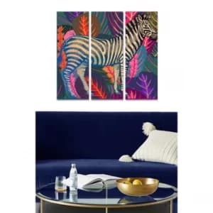 Image of MDF1262311192 Multicolor Decorative MDF Painting (3 Pieces)