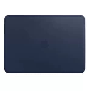 Image of Apple Leather Sleeve for 13" MacBook Pro Midnight Blue