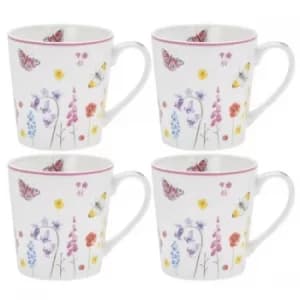 Image of Butterfly Garden Mugs (Set of 4) by Lesser & Pavey