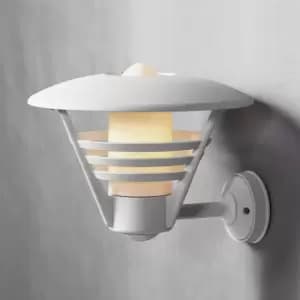 Image of Gemini Outdoor Classic Lantern Wall Light Matt White, IP23