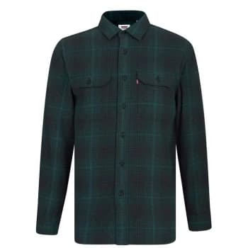 Image of Levis Levis Jackson Worker Shirt - Pineneedle Chck
