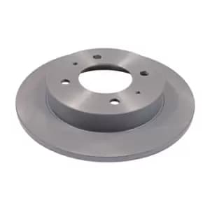 Image of Blue Print Pair of Solid Painted Brake Disc Rotor ADG04314 fits REAR