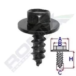 Image of ROMIX Sheet Metal Screw C60467