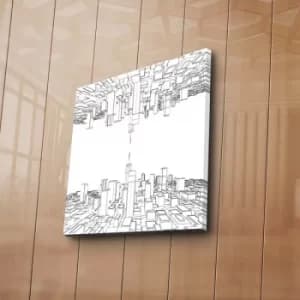 Image of BOYA-66 Multicolor Paintable Decorative Canvas Painting