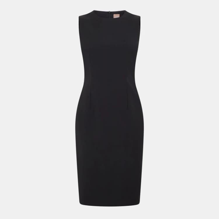 Image of Boss Womens Dirulah Bodycon Dress Black female 18 (XXXL)