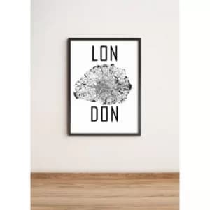 Image of LM3550SCT-002 Multicolor Decorative Framed MDF Painting