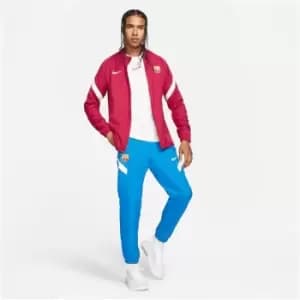 Image of Nike FC Barcelona Dri-Fit Strike Tracksuit Mens - Red