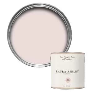 Image of Laura Ashley Pale Blush Matt Emulsion Paint, 2.5L