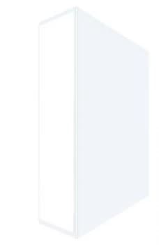 Image of Presentation Ring Binder Polypropylene 4 D-Ring A4 50mm Rings White - Pack of 10