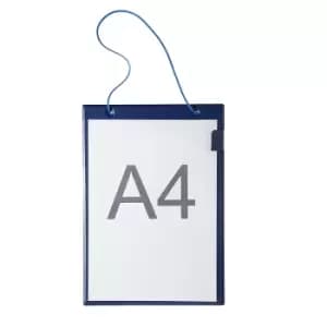 Image of EICHNER Order folder, A4, pack of 10, blue