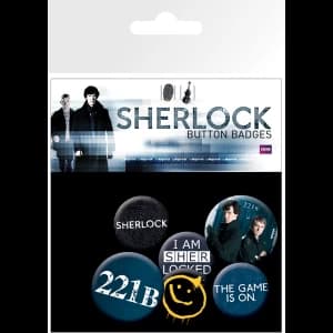 Image of Sherlock Mix Badge Pack