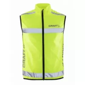 Image of Craft Unisex Adult Running Hi-Vis Vest (M) (Neon Yellow) - Neon Yellow