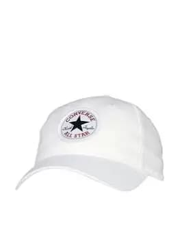 Image of Converse Younger Chuck Patch Curved Brim Cap - White