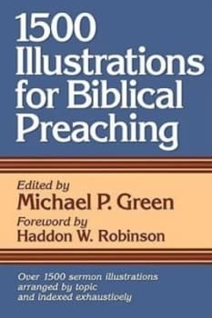 Image of 1500 illustrations for biblical preaching by Michael