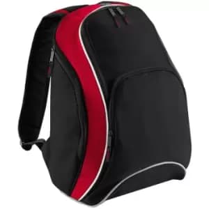 Image of Bagbase Teamwear Backpack / Rucksack (21 Litres) (Pack of 2) (One Size) (French Navy/White) - French Navy/White