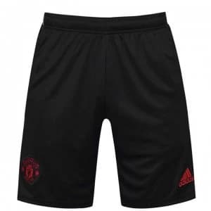 Image of adidas Manchester United Training Shorts 2021 Mens - Black