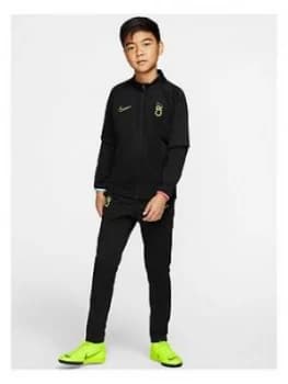 Image of Boys, Nike Cr7 Junior Tracksuit, Black, Size M
