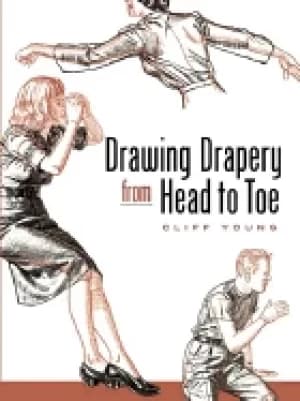 Image of drawing drapery from head to toe