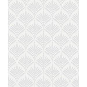 Image of Superfresco Easy Bonnie Geo White/Silver Decorative Wallpaper - 10m