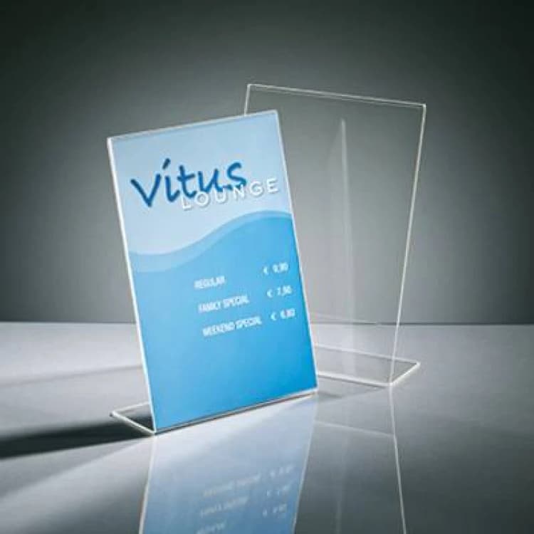 Image of Sigel Sigel TA210 TA210 Desk display board L-shape Paper size: A4 Glassy TA210