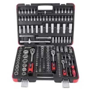 Image of Hilka 171 Piece 1/4-Inch, 3/8-Inch & 1/2-Inch Dr Socket Set