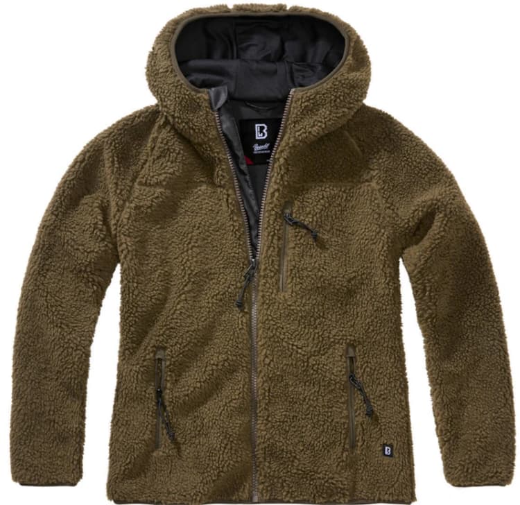 Image of Brandit Ladies Teddy Fleece Jacket Fleece Jacket woodland S Women