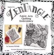 Image of zentangle fabric arts fabric arts quilting embroidery increases relaxation