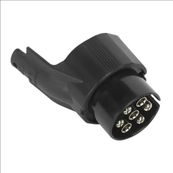 Image of Genuine SEALEY TB43 Socket Conversion Adaptor 7-Pin N-Type - 13-Pin Euro 12V