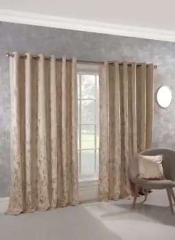Image of Sundour Malmo Curtains, 168 x 183cm, Natural