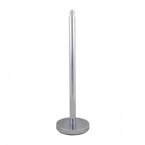 Image of Stanford Home Chrome Toilet Roll Holder - Chrome