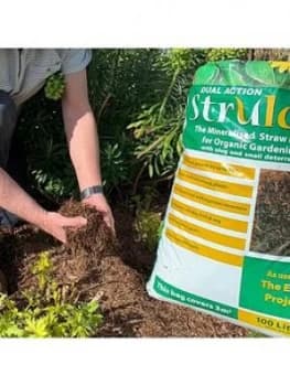 Image of Strulch Mineralised Straw Mulch & Slug Deterrant 100L Bag