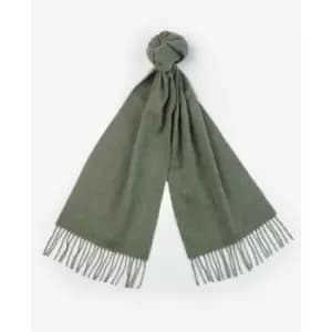 Image of Barbour Lambswool Woven Scarf - Green