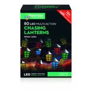 Image of Premier LED Chasing Lantern Lights - Multiple Colour
