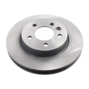 Image of febi bilstein Pair of Brake Disc Rotor 36237 fits Front OE 2H0 615 301 A