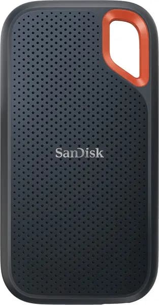 Image of SanDisk Extreme V2 2TB Mobile External Solid State Drive in Black - USB3.1