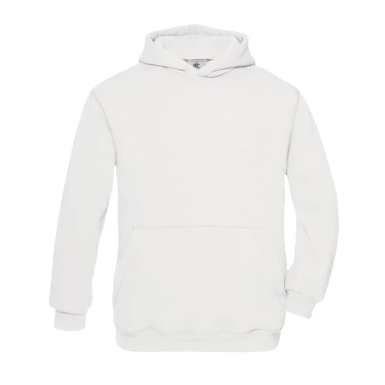 Image of B&c ID.333 boys's Children's sweatshirt in White