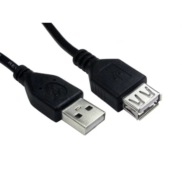 Image of Cables Direct 1m USB 2.0 Extension Cable