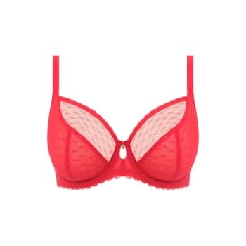 Image of Freya Signature Underwired Plunge Bra - Red