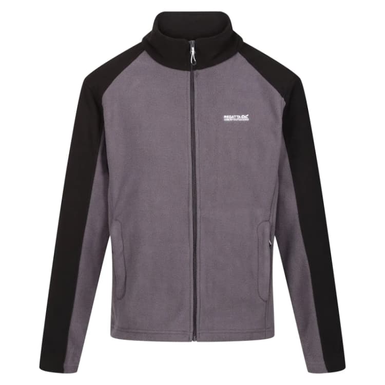 Image of Regatta Regatta Men 'Hedman II' Heavyweight Full Zip Fleece in Mid Grey Size: X-Large Mid Grey XL Male 5051513803560