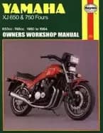 Image of yamaha xj 650 and xj 750 fours owners workshop manual no m738 80 84