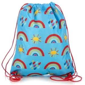 Image of Rainbow Drawstring Bag