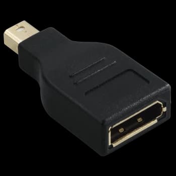 Image of Hama DisplayPort Adapter, MiniDisplayPort plug - DisplayPort socket