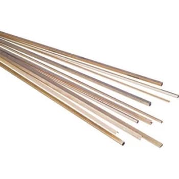 Image of Brass Circular Rail x L 16mm x 200 mm